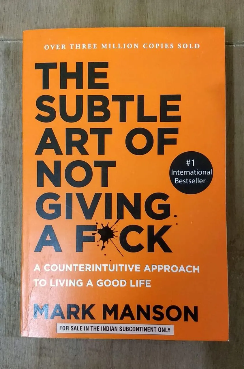 Cover of The Subtle Art Of Not Giving A F#ck