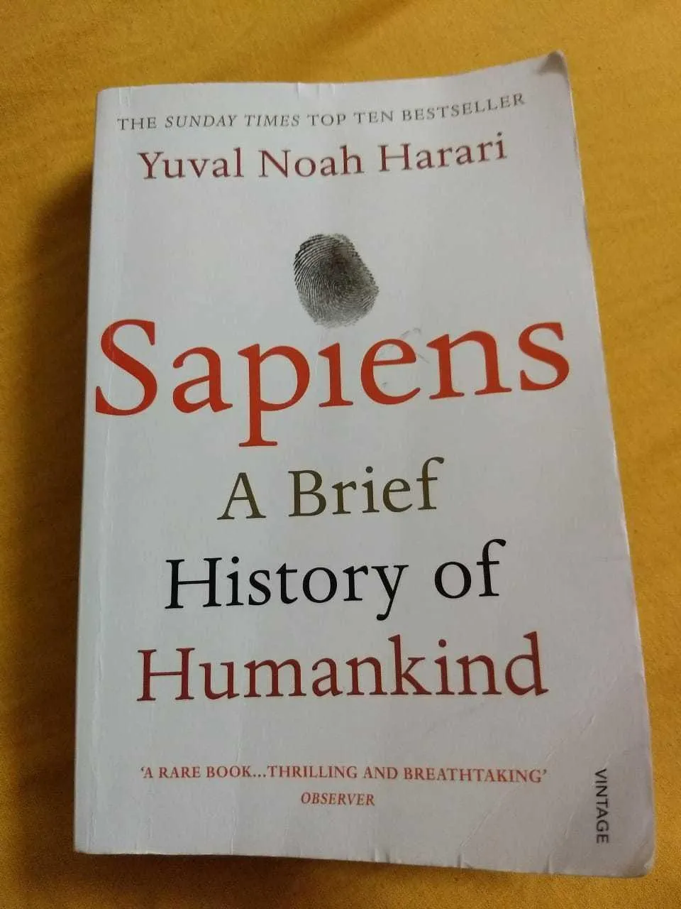 Cover of Sapiens