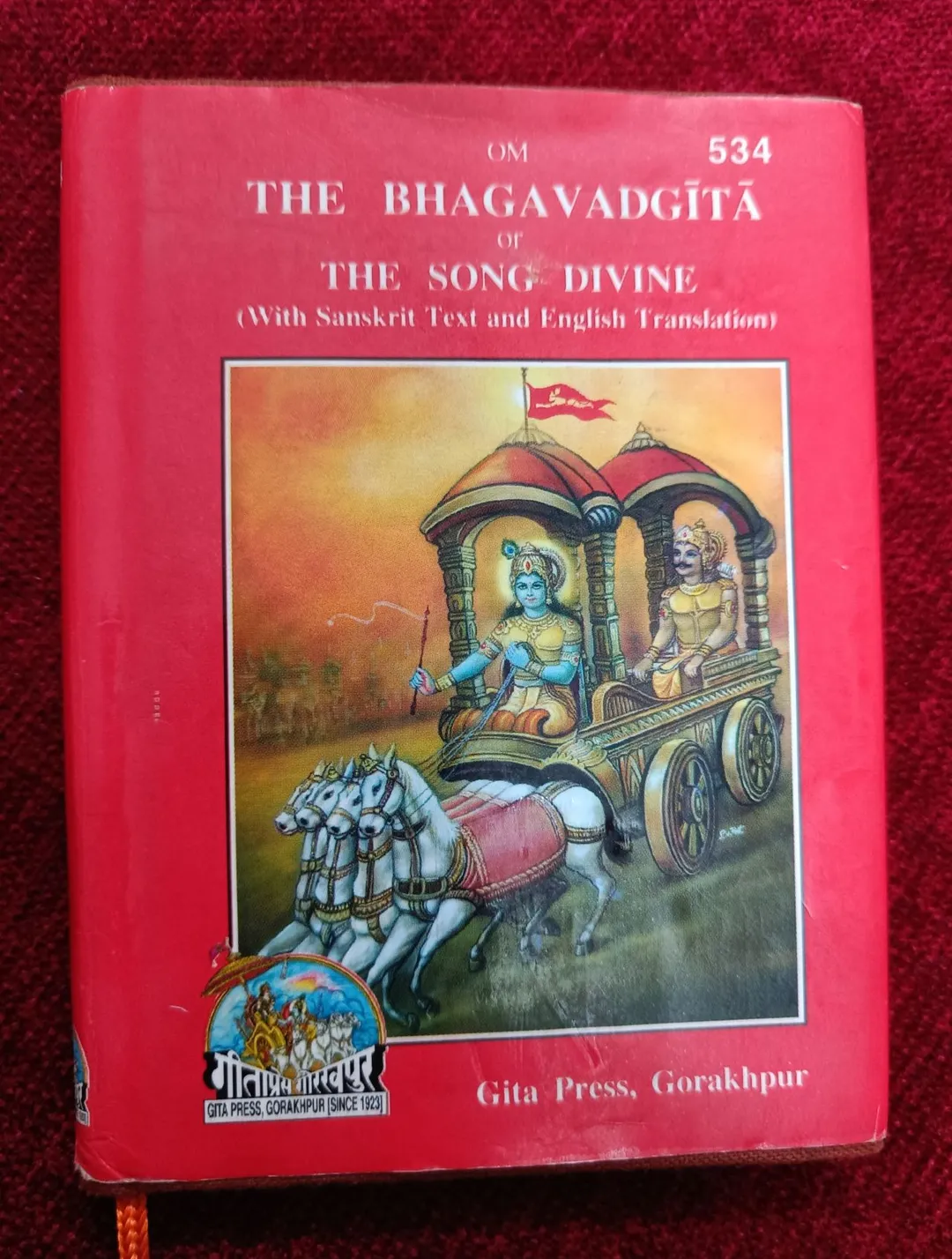 Cover of The Bhagavad Gita